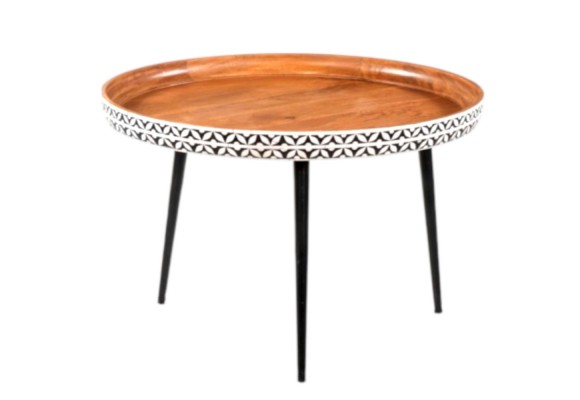 Round Wooden Table