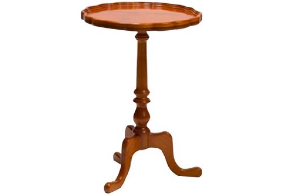 Pie Crust Wine Side Table