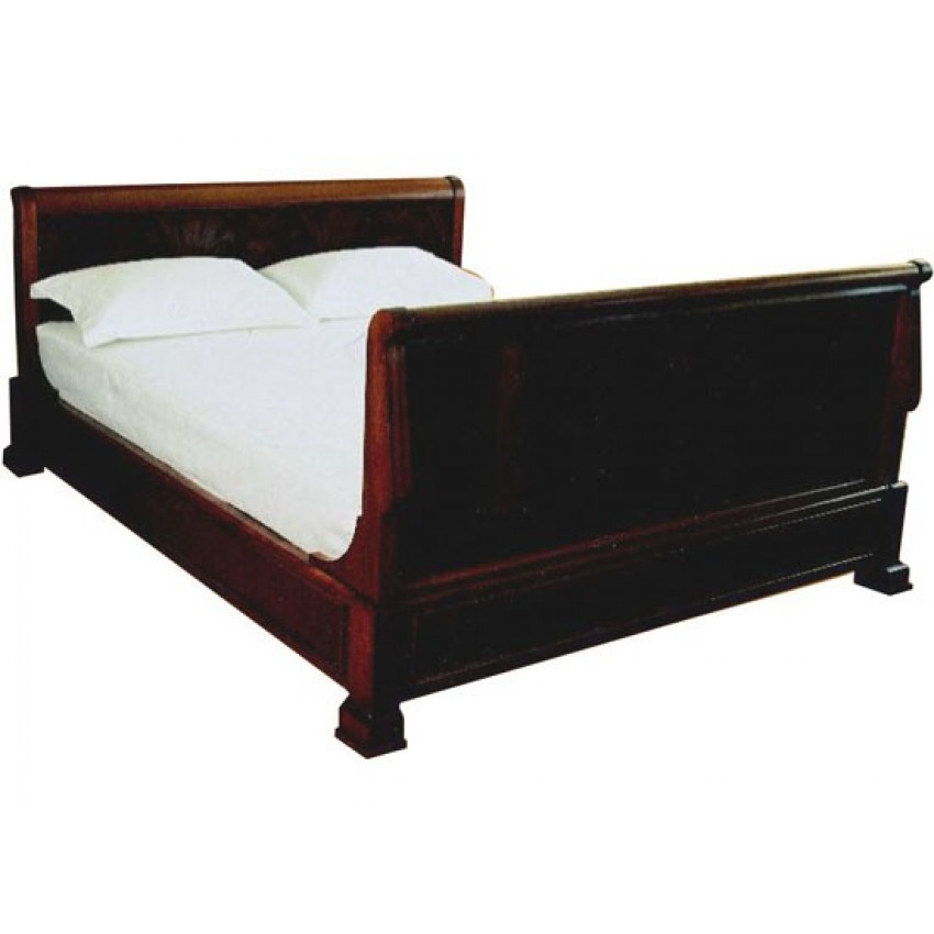 Georgian Sleigh Bed