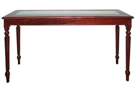 Glass Top Sofa Table 