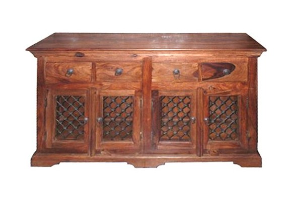 Wooden Iron Cabinet